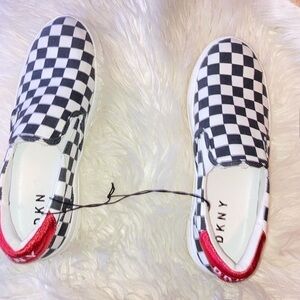 Checkered shoes